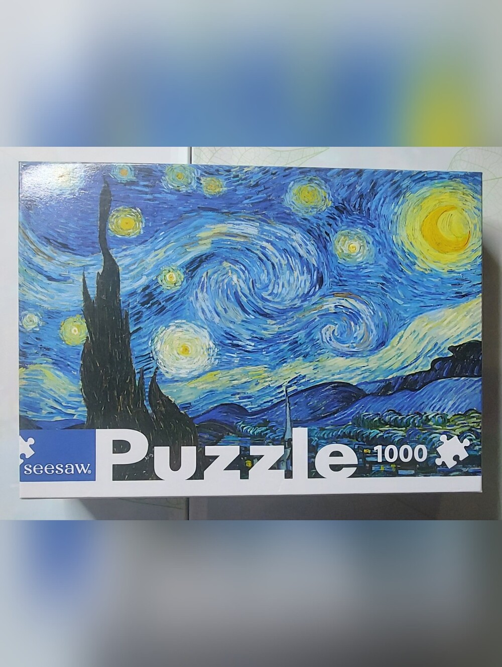 Seesaw "The Starry Night by Vincent Van Gogh - 1000 Piece Puzzle